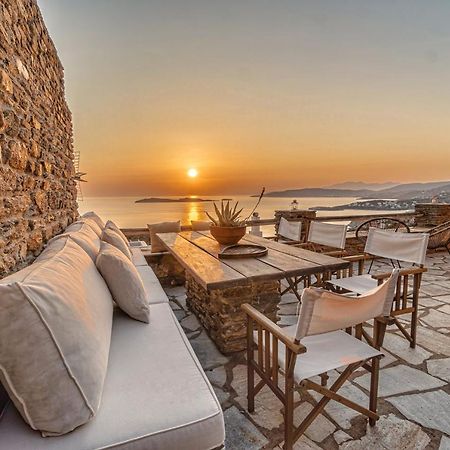 Irida Villa - Sea & Sunset Flats By Explore Andros Batsíon Exterior foto