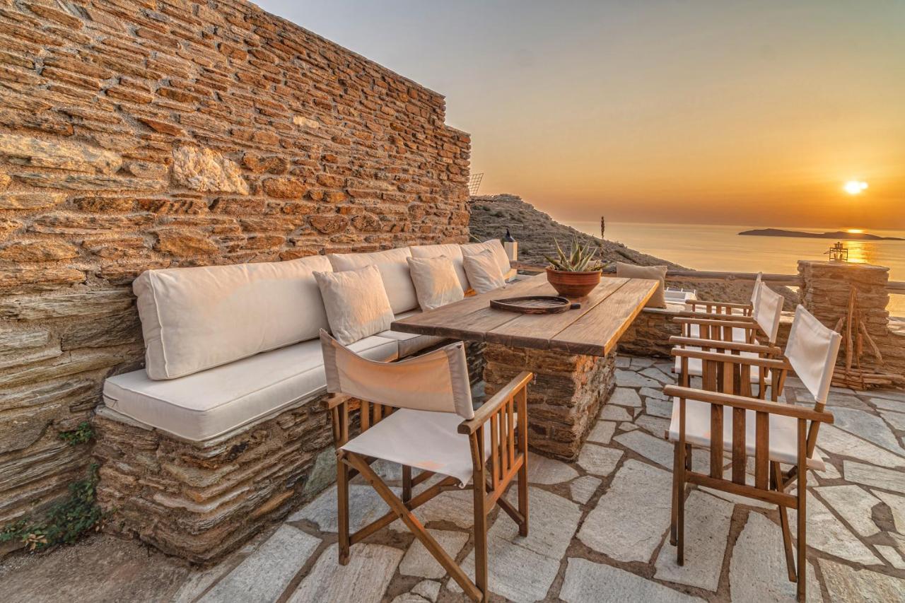 Irida Villa - Sea & Sunset Flats By Explore Andros Batsíon Exterior foto