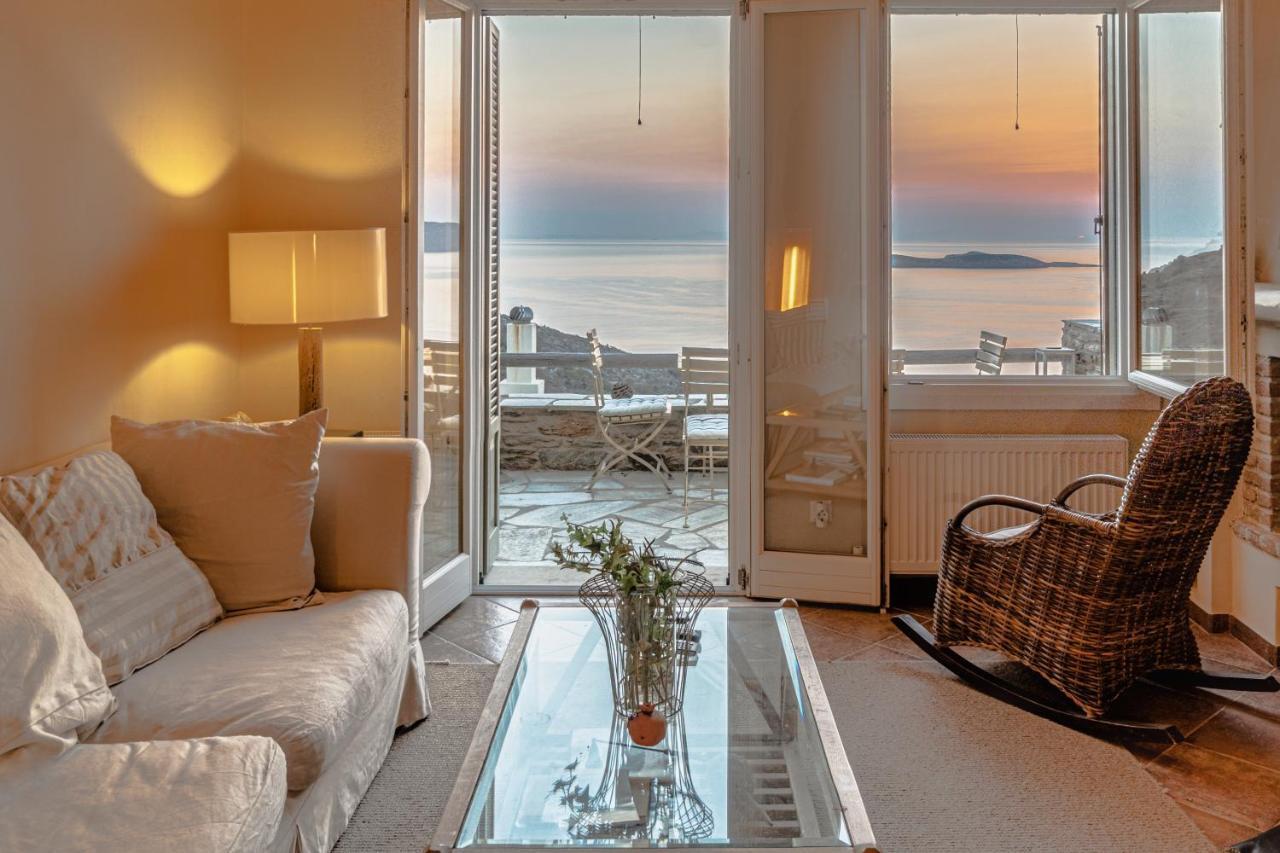 Irida Villa - Sea & Sunset Flats By Explore Andros Batsíon Exterior foto
